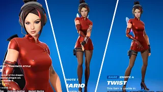 Taylor Swift Skin Showcase with Emotes and Dances | Fortnite X Taylor Swift Concept Skin