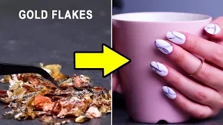 Crazy Nail Hacks! - Crazy Nail Hacks! - No Fail Nails | DIY Easy Nail Art Hacks &  Beauty Ideas