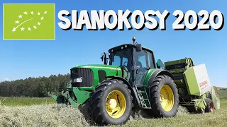 🍀EKO Sianokosy 2020 // JOHN DEERE 6920 + CLAAS Variant 180 RC // Krótka prezentacja naszej prasy