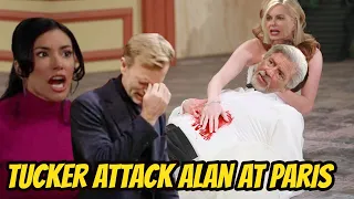 Breaking News YR Spoilers Terrible reunion in Paris - Alan is dangerously attacked by Tucker