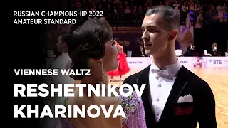 Ivan Reshetnikov - Elizaveta Kharinova | Viennese Waltz | F | Amateur St | Russian Championship 2022