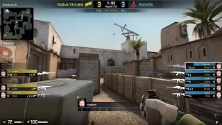 CS:GO ПОВ Demo Astralis dupreeh (25/10) vs Na'Vi (карта de_dust2)