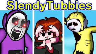 Friday Night Funkin' VS Slendytubbies FULL WEEK + Cutscenes (FNF Mod) (Tinky Winky) Scary Horror Mod