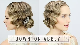 1920's Finger Wave Updo!