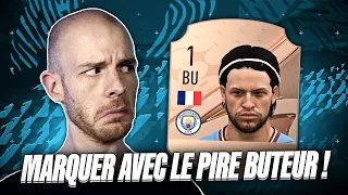 MARQUER AVEC UN BUTEUR À 1 DE GÉNÉRAL !! DÉFI FIFA 23 ☠️