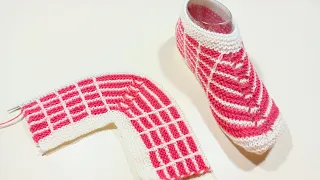 Girls Jutti Knitting Design || Mamta Stitching tutorial