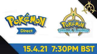 Pokémon Parallel Platinum Direct - 15/4/21
