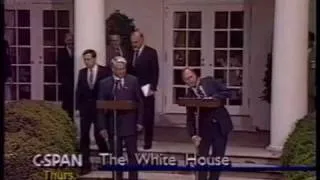Ельцин и Буш, 20 июня 1991 г.