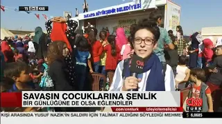 Suriye "Sınırsız Şenlik 2" CNN Türk ekranlarında #SınırsızŞenlik