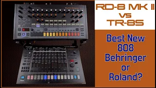 Behringer RD-8 MK II vs Roland TR-8S | 808 sounds compared