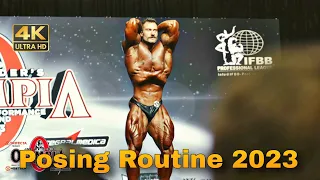 Cbum Solo Posing Routine at 2023 Mr Olympia