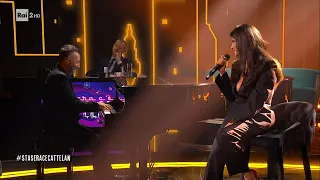 Arisa interpreta "La donna cannone" - Stasera c'è Cattelan su Rai2 del 17/10/2023