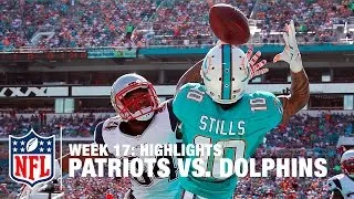 Patriots vs. Dolphins | Week 17 Highlights | NFL