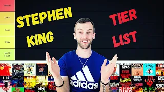 My STEPHEN KING Tier List! 🤡🎈🐈‍⬛ 🧛🏻‍♂️🪓 👟