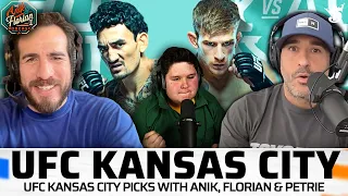 UFC Kansas City Picks with Brian Petrie, Holloway v. Allen Bets | Anik & Florian Podcast EP. 402.5