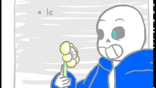 Sans vs Flowey Fullbody animation   Undertale [rus sub]