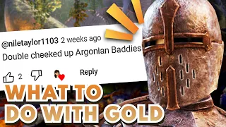 ESO Players Spend Their Gold On WHAT?! 😱 What Do You Do With GOLD In The Elder Scrolls Online