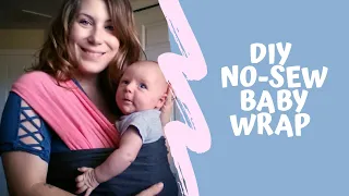 DIY No-Sew Baby Wrap