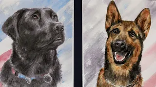 Artist Honoring K9's