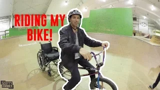 FIRST SKATEPARK RIDE SINCE MY ACCIDENT!