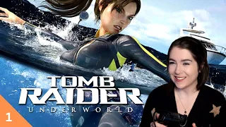 Sharks and deep sea diving! | (Part 1) Mediterranean Sea | Tomb Raider: Underworld | Let's Play