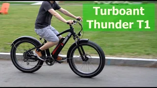 Turboant Thunder T1 Fat-Tire Electric Bike Review