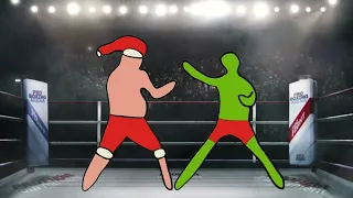 Grinch vs Santa Clause - Boxing Match