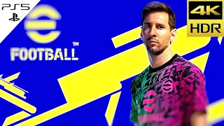 eFootball 2022  (PS5) 4K 60 FPS HDR - Gameplay (Next Gen / Ultra Realistic Graphics)