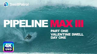 PIPELINE MAX III  Massive Pipeline Valentine Swell Started Saturday Afternoon (RAW)