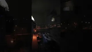 Типичная канонада в новогоднюю полночь :) Омск, НГ-2022