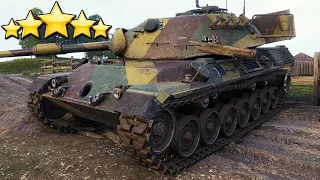 Leopard 1 - FIVE STAR PERFORMANCE - World of Tanks