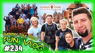 Hansa-Park - Endlich wieder im Freizeitpark an der Ostsee! Summer Tour 2020 - Tag 9 | FunVlog #234