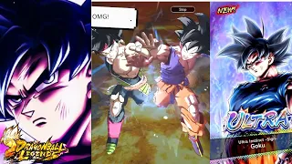 I GOT ONE OF THE RAREST SUMMON ANIMATIONS!!!!  (Dragon ball legends)