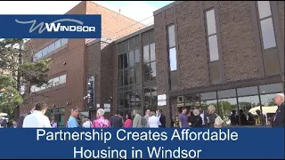 Partnership Creates Affordable Housing in Windsor