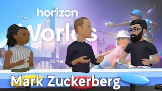 Mark Zuckerberg on Monetization in Horizon Worlds!