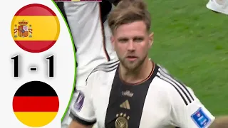 Spain vs Germany 1-1 Extended Highlights Goals HD 28/11/22