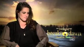 Kristen Stewart Interview for Twilight Breaking Dawn Part 2