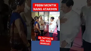 PBBM MONTIK NANG ATAKIHIN SA TATTOO NI SEN. IMEE MARCOS #donepokvlog