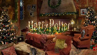 Gryffindor Common Room At Christmas Ambience🎄 Dormitory, Common room and window ❄️🎅🏻🎄⚡️