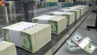 Fábrica de dinero americana 💵 : Proceso producción de billetes en dólares estadounidenses