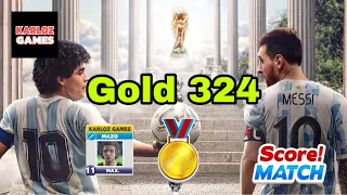 Score! Match .- Gold 324 💪⚽️🏅