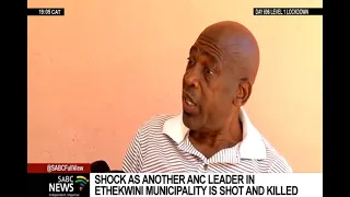 Shock as another ANC leader in Ethekwini Municipality is shot and killed