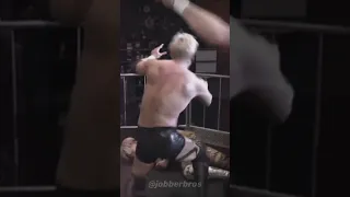 Okada gets kicked in the face, SHOOTS on NOAH Pro Wrestler | Whoops his a** 😳👀 #wrestling #shorts