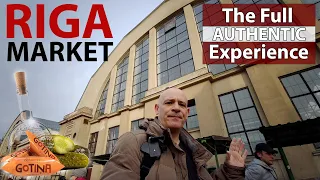 Riga Central Market, Europe's Largest Indoor Market | The full experience 🇱🇻 (Part 1)