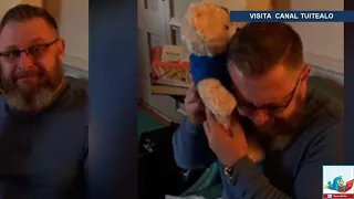 Padre dona el corazón de su hijo fallecido y recibe conmovedor regalo