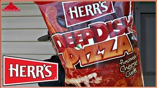 HERR'S® DEEP DISH PIZZA CHEESE CURLS REVIEW | HERR'S DAY