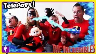 INCREDIBLES TELEPORT POWER! Mystery Adventure Part 6 by HobbyKidsTV