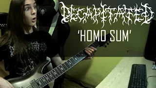 Decapitated - Homo Sum (guitar cover) #krzysieksniadecki