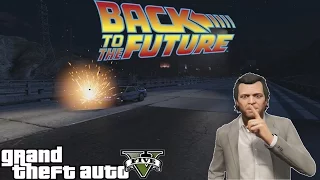 GTA 5 Mods: Назад в будущее (Back to the future time circuits)