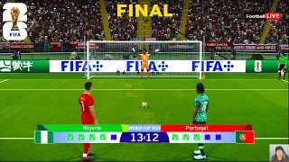 NIgeria 🆚 Portugal - Final FIFA World Cup 2026 | Penalty Shootout | Ronaldo 🆚 Osimhen | PES Gameplay